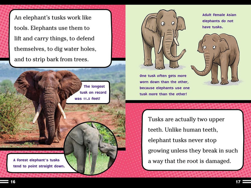 Elephants Don't Like Ants!: And Other Amazing Facts (Ready-to-Read Level 2)