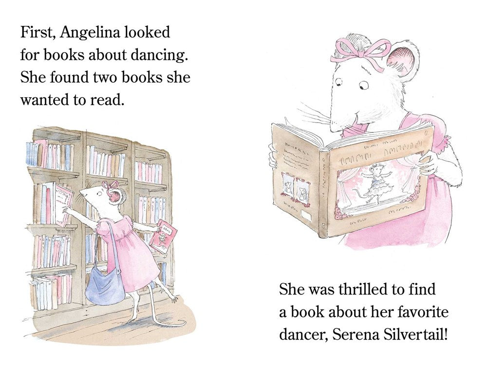 Angelina Ballerina Loves the Library: Ready-to-Read Level 1