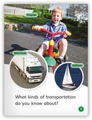 My World: Going Places Big Book