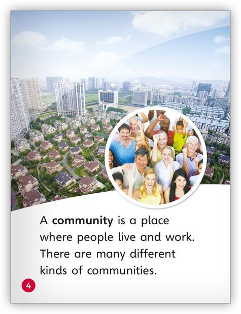 My World: My Community Big Book