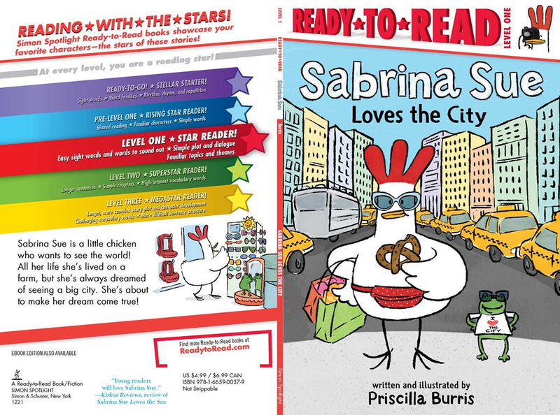 Sabrina Sue Loves the City: Ready-to-Read Level 1