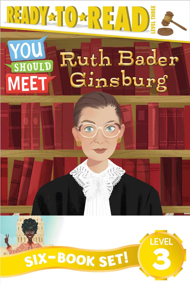 You Should Meet Ready-to-Read Value Pack 1: Ruth Bader Ginsburg; Women Who Launched the Computer Age; Misty Copeland; Shirley Chisholm; Roberta Gibb; Mae Jemison