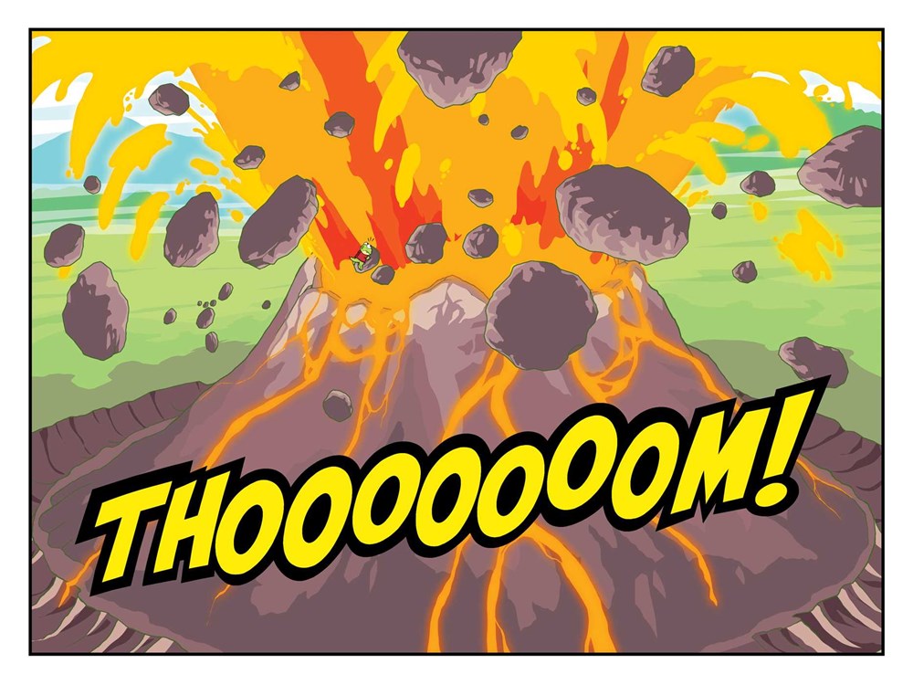 Red Titan and the Floor of Lava: Ready-to-Read Graphics Level 1