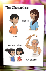 Asian Stories Set 3 - Latu and the Scarlet Star (Singapore) (L23)