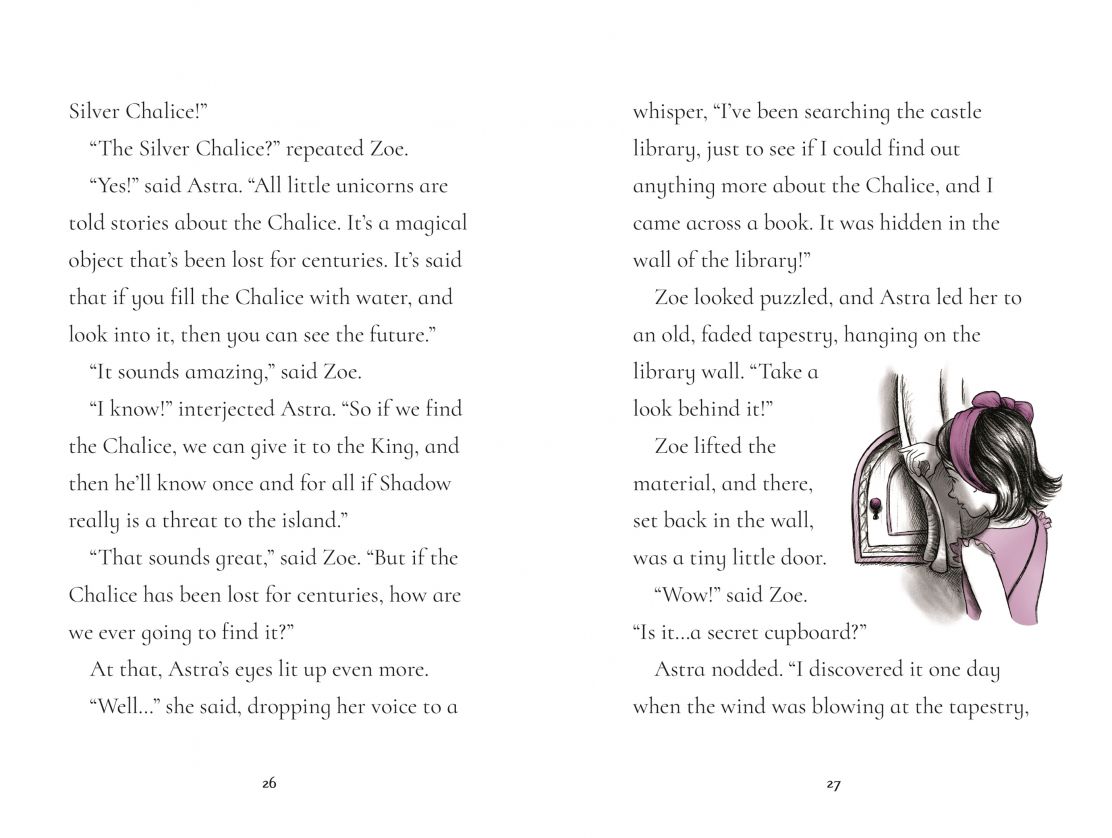Fairy Unicorns The Treasure Quest (Usborne Young Reading)