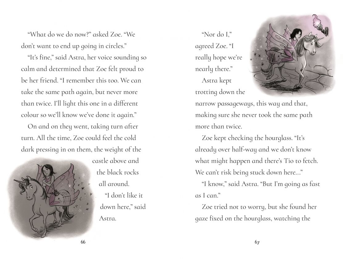 Fairy Unicorns The Treasure Quest (Usborne Young Reading)