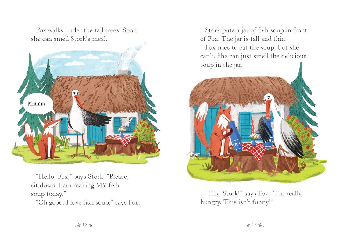 The Fox and the Stork(Usborne English Readers Starter Level)