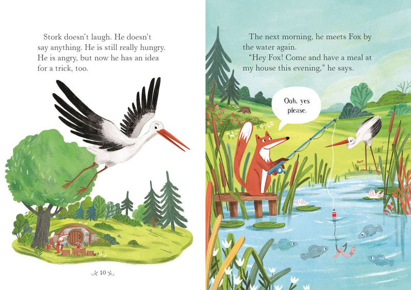 The Fox and the Stork(Usborne English Readers Starter Level)