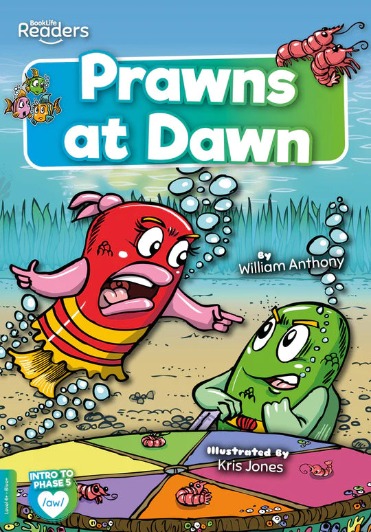 BookLife Readers - Blue/Green: Prawns at Dawn