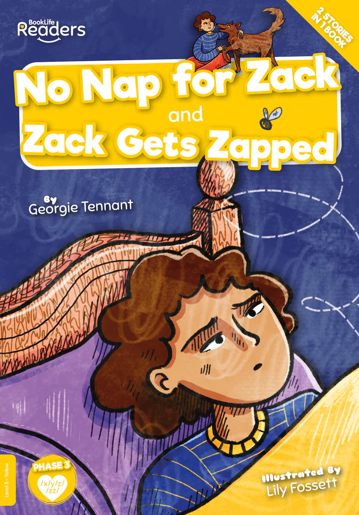 BookLife Readers - Yellow: No Nap for Zack & Zack Gets Zapped