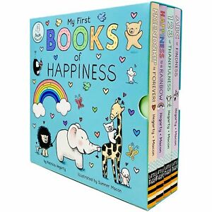 My First Books of Happiness 4 Books Collection Box Set by Patricia Hegarty