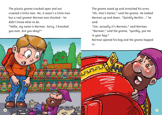 BookLife Readers - Lime: Norman Normal: Day of the Gnomes