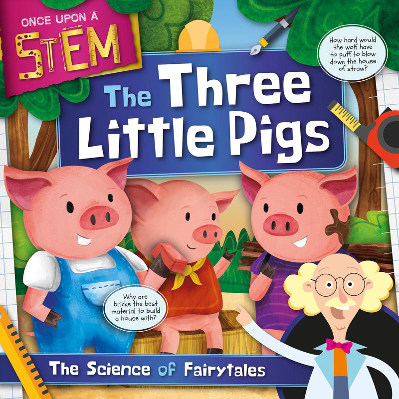 Once Upon a STEM: The Three Little Pigs-PB