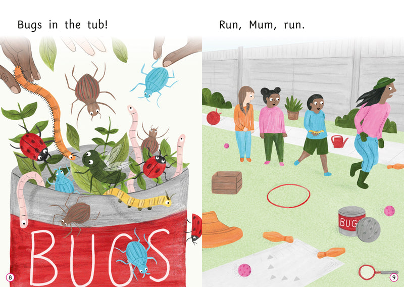 BookLife Readers - Pink: The Tub of Bugs/Big Finn and Fat Ben