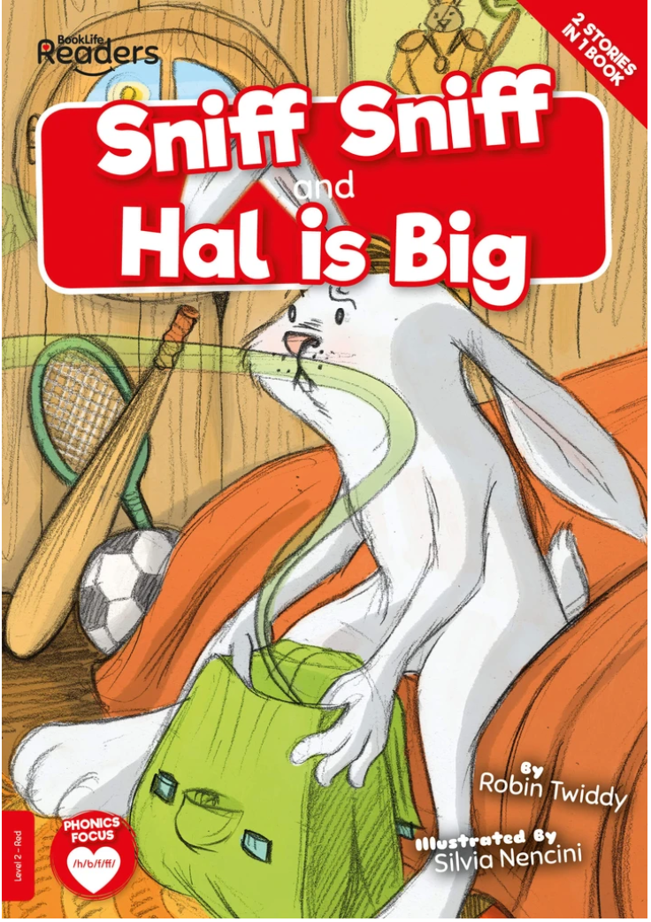 BookLife Readers - Red: Sniff Sniff/Hal is Big