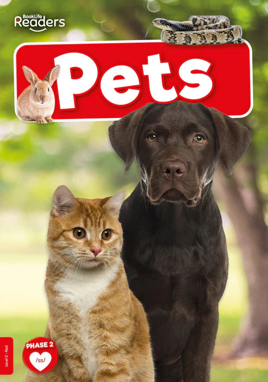 BookLife Decodable Non-Fiction Readers: Pets