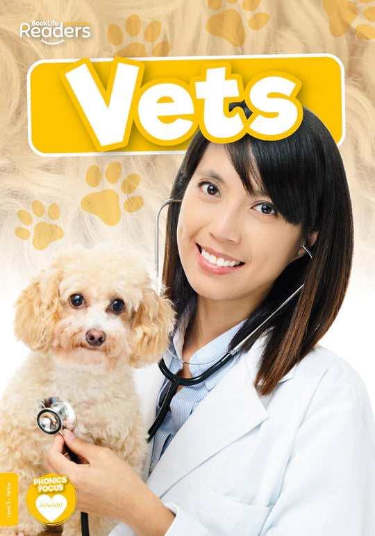 BookLife Decodable Non-Fiction Readers: Vets