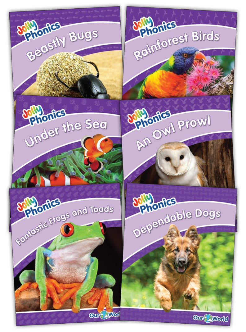 Jolly Phonics Readers Level 5 Our World