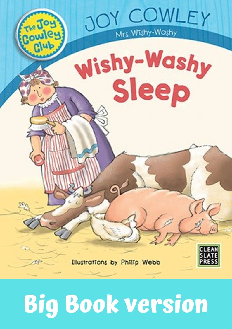Wishy Washy Sleep(L2) Big Book