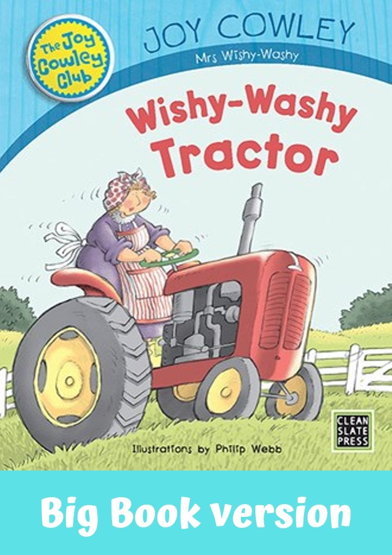 Wishy Washy Tractor (L3) Big Book