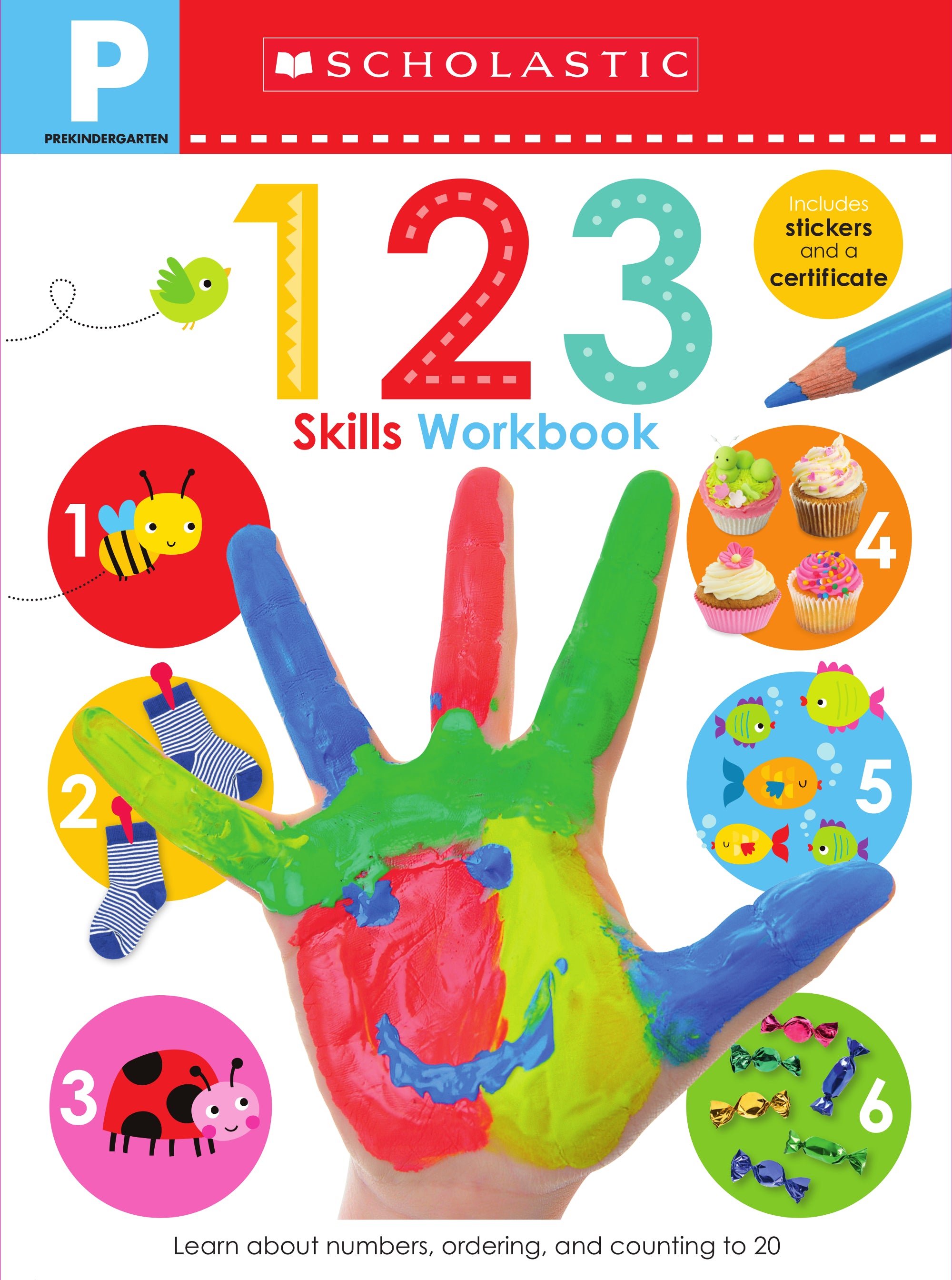 SCHOLASTIC EARLY LEARNERS PRE-K: 123 SKILLS WORKBOOK