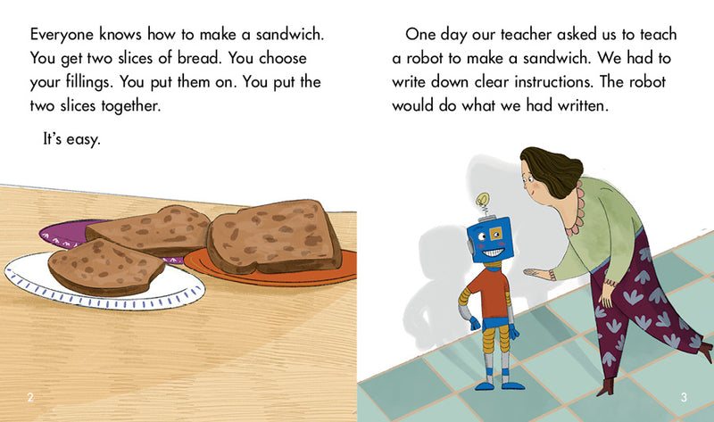 Sunshine Starters Level 17:A Robot Sandwich