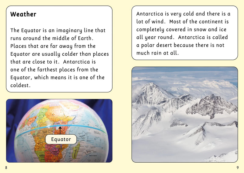 BookLife Accessible Readers: Exploring Antarctica