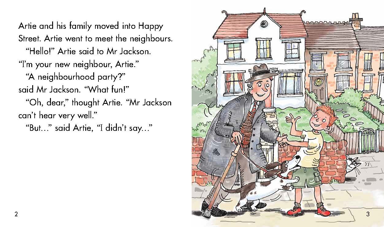 Sunshine Starters Level 15: Artie and the Neighbourhood Party
