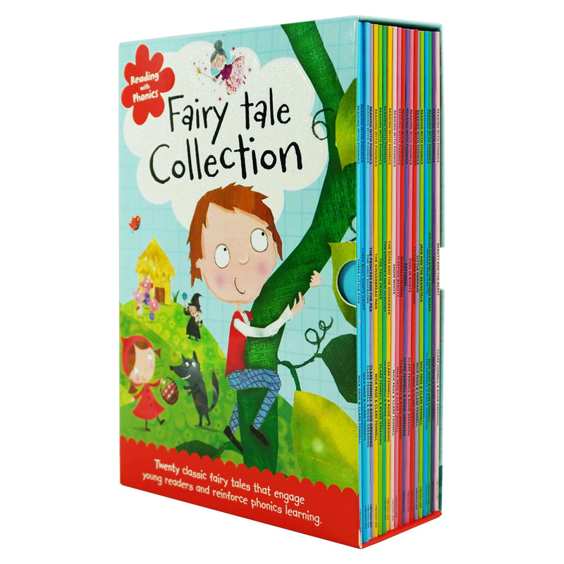 Reading with Phonics Fairy Tale Collection 20 Books Box Set (Paperback)