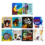 Zoo Series 10 Picture Flat Books Collection Set Ziplock Bag