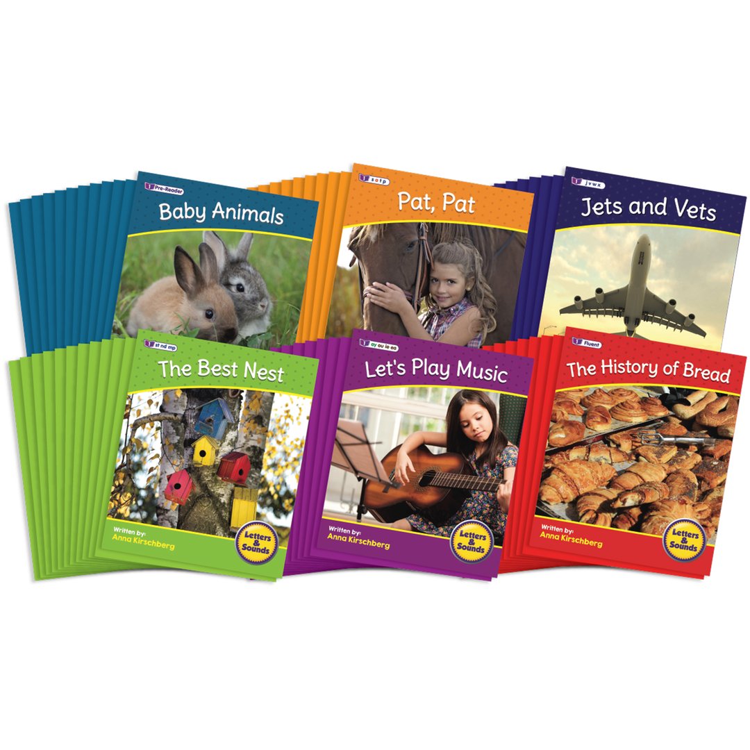 Letters and Sounds Set 2 Non Fiction Decodables Boxed Set