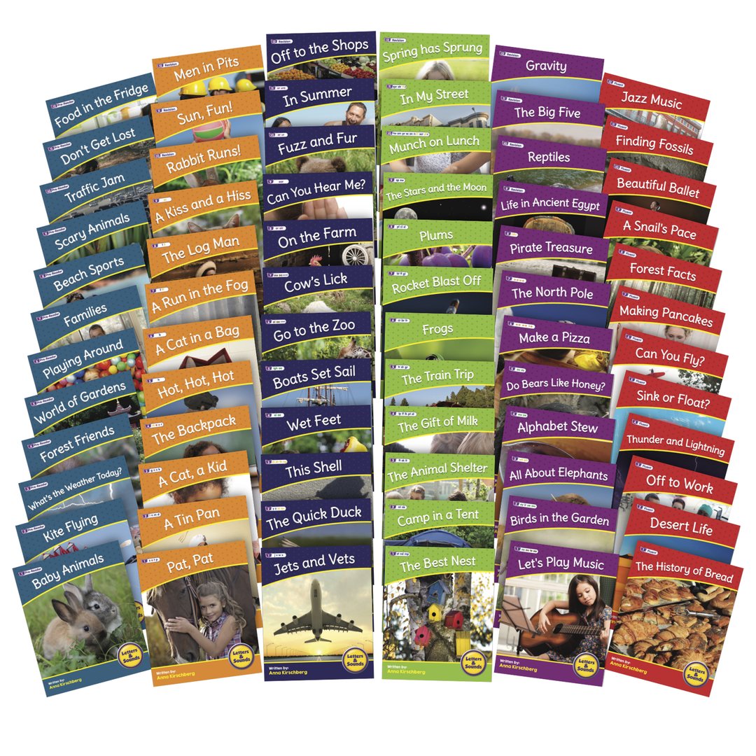 Letters and Sounds Set 2 Non Fiction Decodables Boxed Set