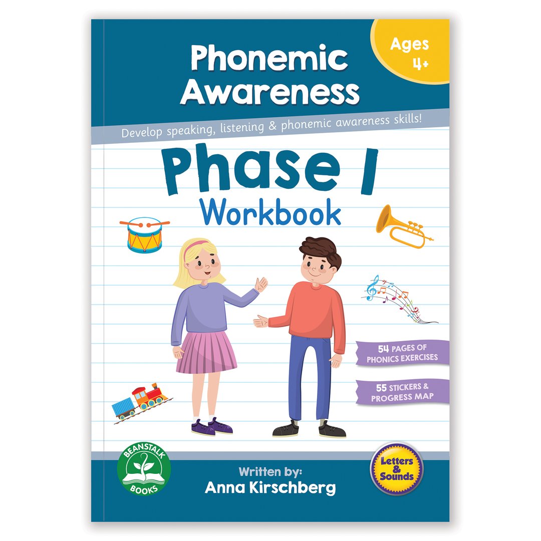 Phase 1 Phonemic Awareness Workbook(BB118)