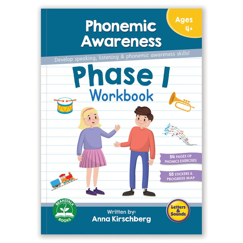 Phase 1 Phonemic Awareness Workbook(BB118)