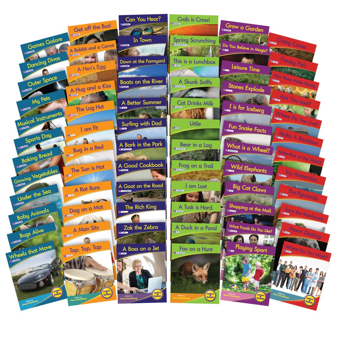 Letters and Sounds Set 1 Non Fiction Decodables Boxed Set