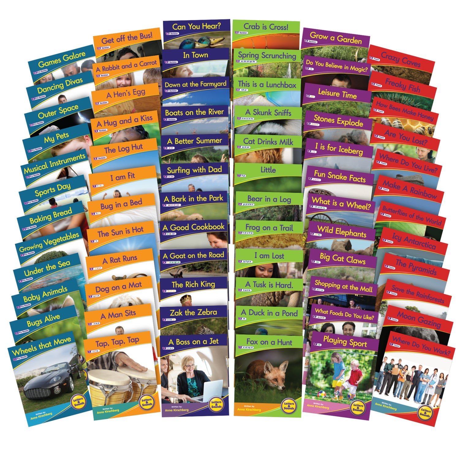 Beanstalk Books:Letters & Sounds Set 1 Non Fiction Boxed Set
