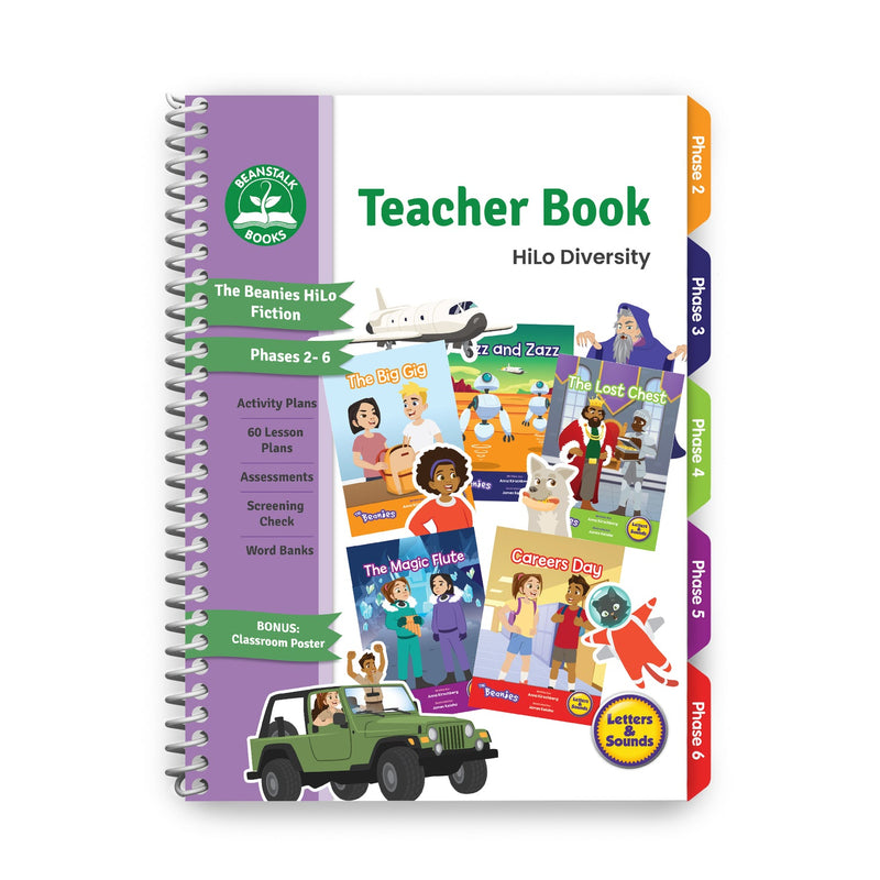 Beanstalk Books: Teacher Book Hi-Lo Diversity