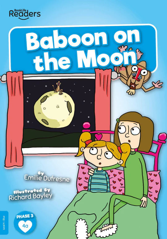 BookLife Readers - Blue: Baboon on the Moon