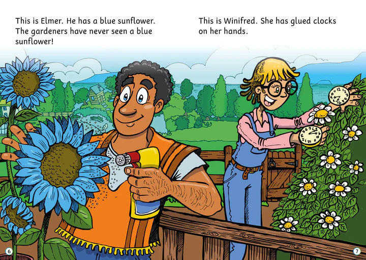 BookLife Readers - Blue/Green: Odd Gardeners