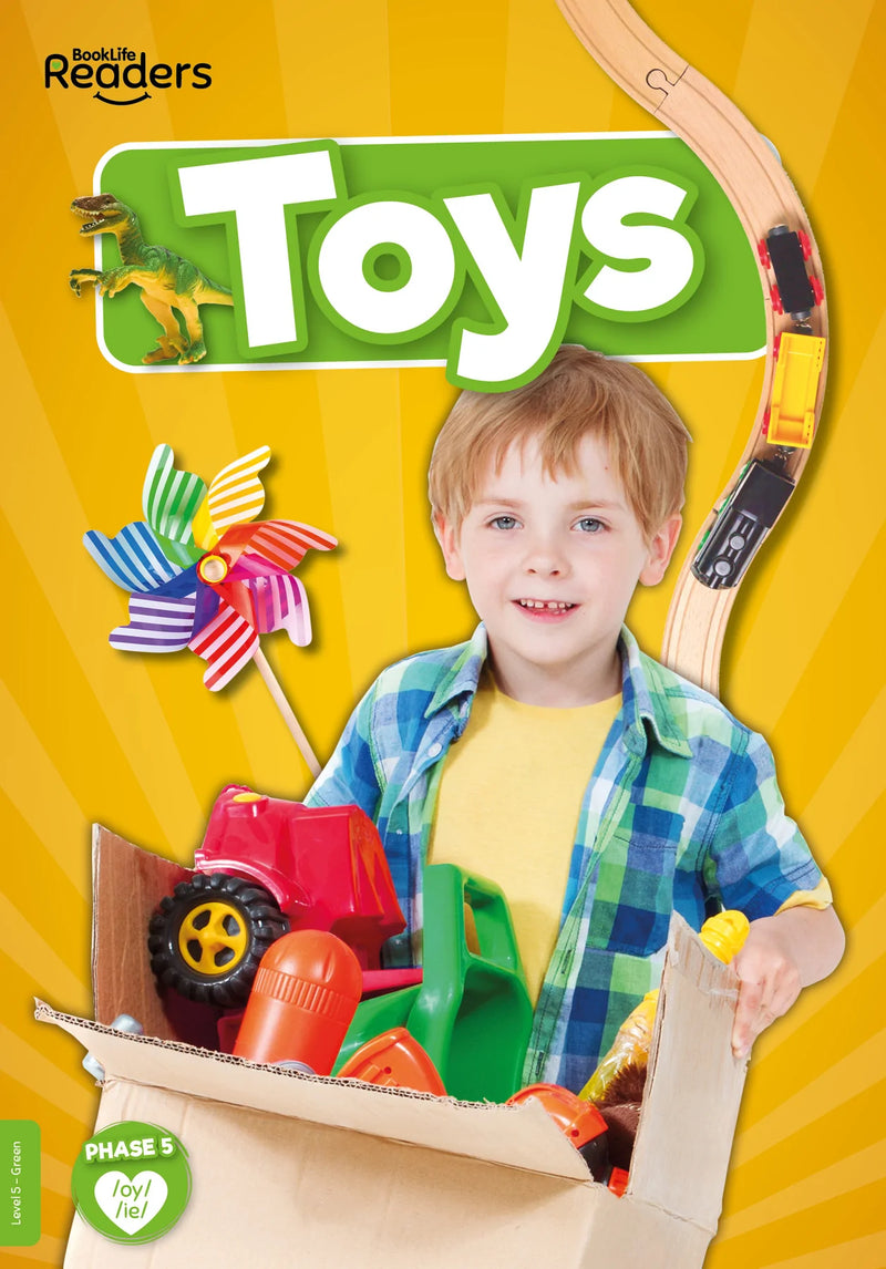 BookLife Decodable Non-Fiction Readers: Toys