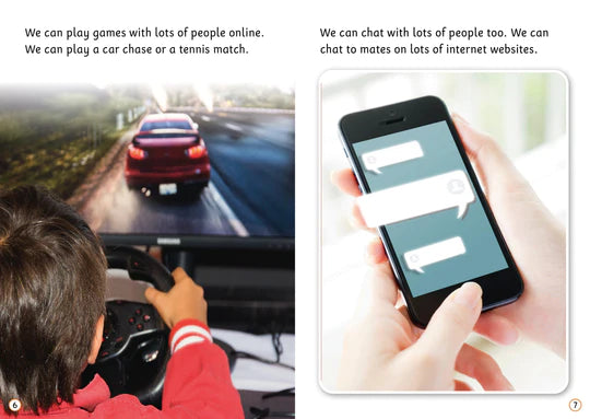 BookLife Decodable Non-Fiction Readers: Stay Safe Online