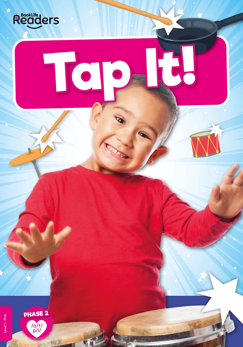 BookLife Decodable Non-Fiction Readers:Tap It!