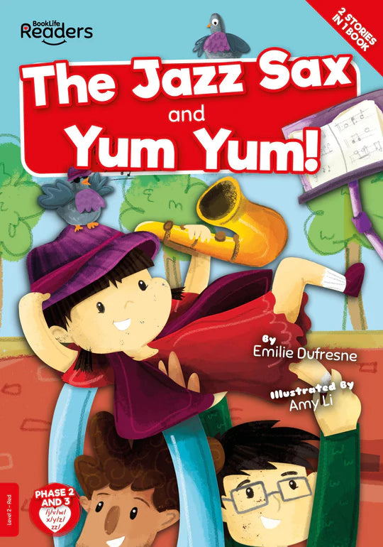 BookLife Readers - Red: The Jazz Sax & Yum Yum!