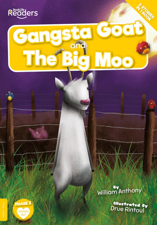 BookLife Readers - Yellow: Gangsta Goat & The Big Moo