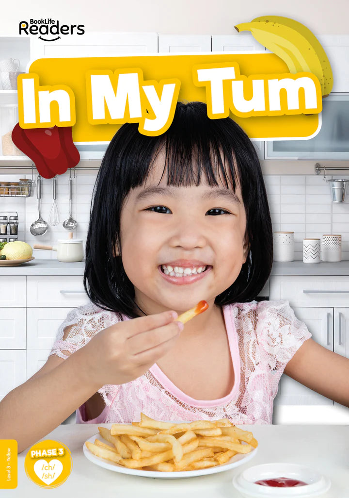 BookLife Decodable Non-Fiction Readers: In My Tum