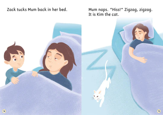 BookLife Readers - Yellow: Mum Is Sick & Zap! Zap! Zap!
