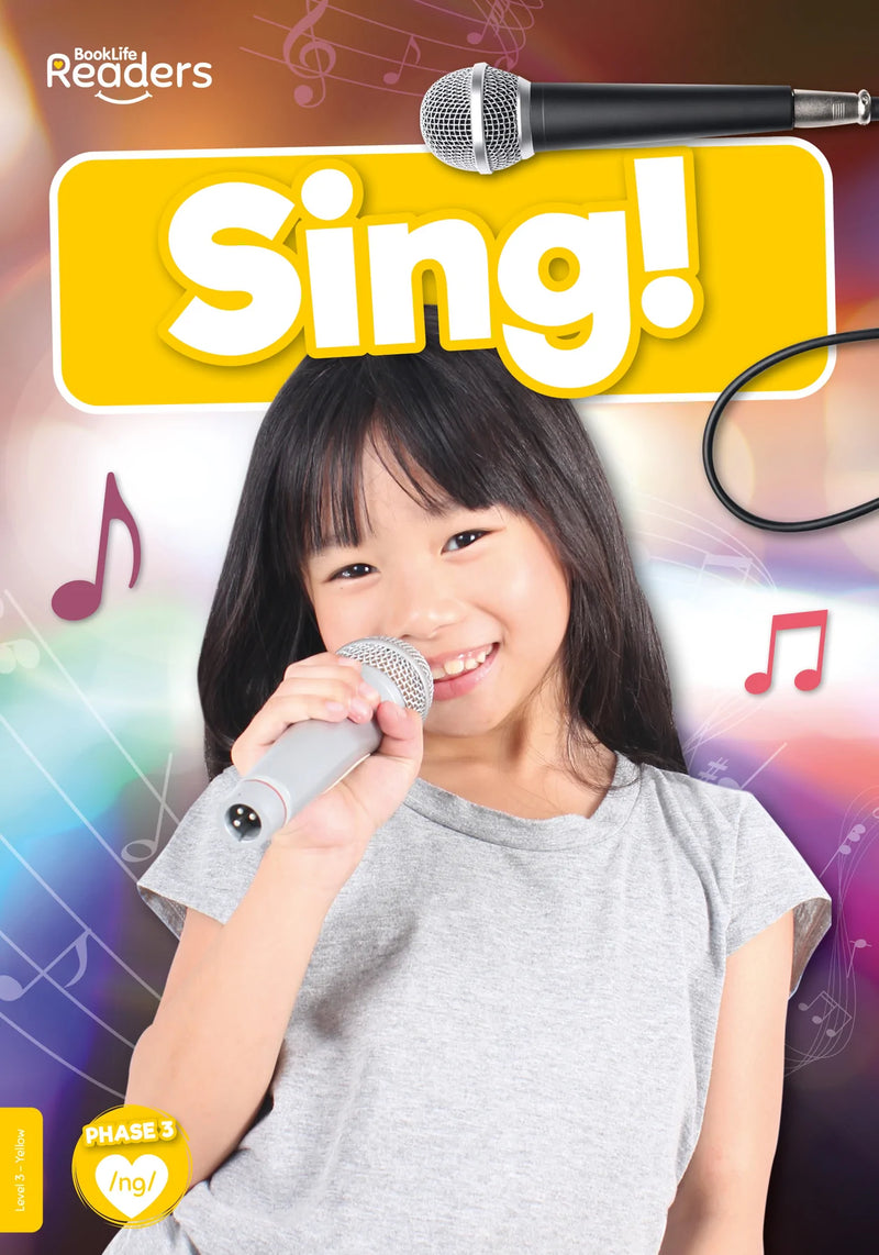 BookLife Decodable Non-Fiction Readers: Sing!