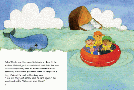 Red Rocket Fluency Level 4 Fiction A (Level 22): Baby Whale’s Mistake
