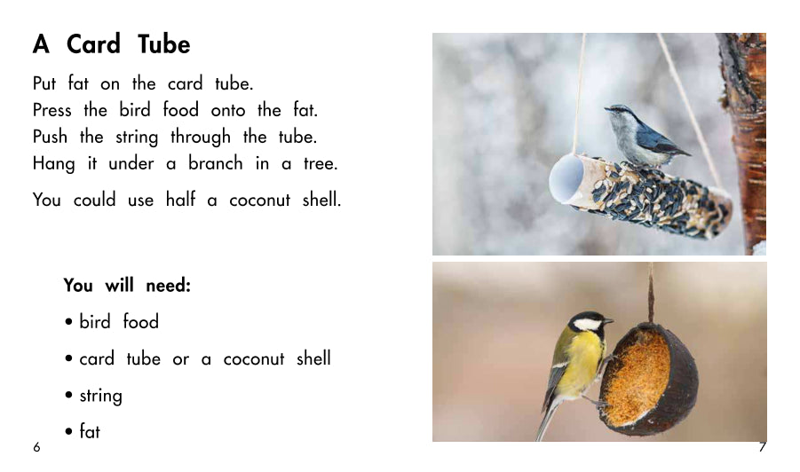 Sunshine Starters Level 7: Bird Feeders
