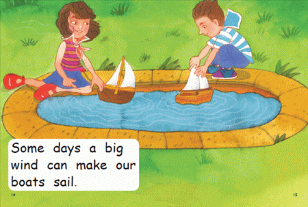 Red Rocket Early Level 1 Fiction C (Level 3): Blow Wind, Blow!